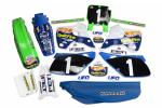 Verkleidungssatz Plastiksatz Dekorsatz plastic kit fr Kawasaki Kx 125 250 92-93