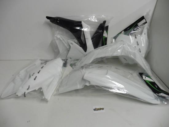 Verkleidungssatz Plastiksatz plastic kit für Suzuki Rmz Rm-z 450 09-10 weiß-sw