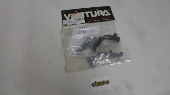 Anbausatz Halterung Satteltasche Packtasche passt an Suzuki Gsf 650 S 2006 sw