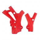 Rahmenschutz Rahmenprotektor frame passt an Beta Rr 350 390 400 430 450 13-19 rot