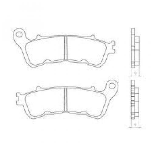 Bremsbelge brake pads passt an Honda Cb 600 Fa Hornet Abs 07-15 Cb 1000 BR4081