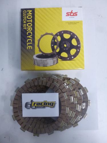 Kupplungsscheiben 8x Reibscheibe clutch disc passt an Honda Crf 100 04-12 Cr 80