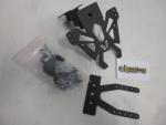 Kennzeichenhalter Halterung plate holder fr Kawasaki Z 800 13-16 schwarz