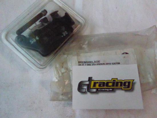 Bremsbelge Bremsbelag brake pads passt an Bmw F 650 F 800
