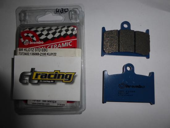 Bremsbelge vorne Bremsbelag brake pads passt an Suzuki Gsx R 400 90-97 750 1100