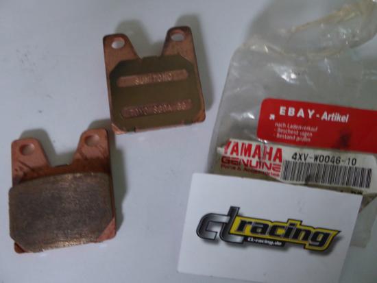 Bremsbelge hinten Bremsbelag brake pads passt an Yamaha Yzf-R1 4XV-W0046