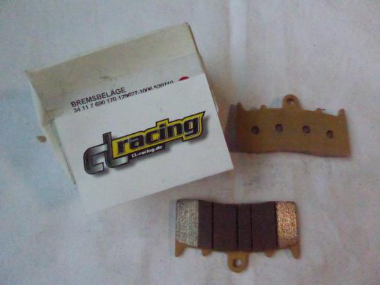 Bremsbelge vorne Bremsbelag brake pads passt an Bmw R 1150 Rs