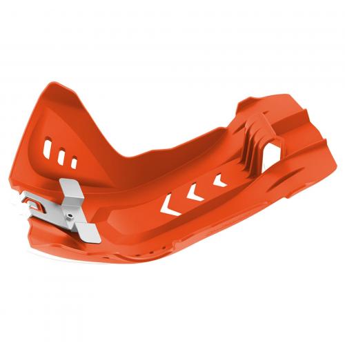 Motorschutz Unterfahrschutz skid plate passt an Ktm Exc-f 250 350 17-23 Sxf rot