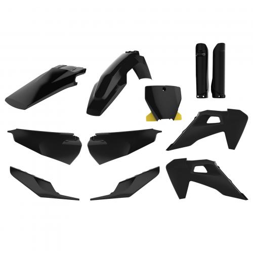 Verkleidungssatz Plastiksatz plastic kit passt an Husqvarna Tc 125 250 19-22 sw