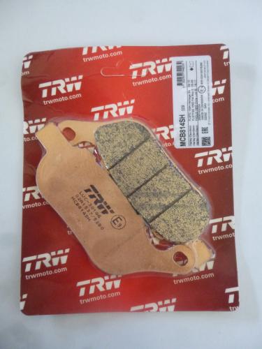 Bremsbelge Trw MCB814SH brake pads passt an Harley Davidson Fld 1690 12-16 Flst