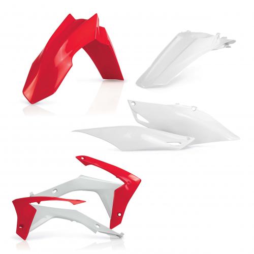 Verkleidungssatz Plastiksatz plastic kit passt an Honda Crf 250 R 14-17 rot-w