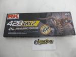 Rk 428 MXZ-2 Kette Antriebskette 116 Glieder  verst�rkte  chain Motorrad gold