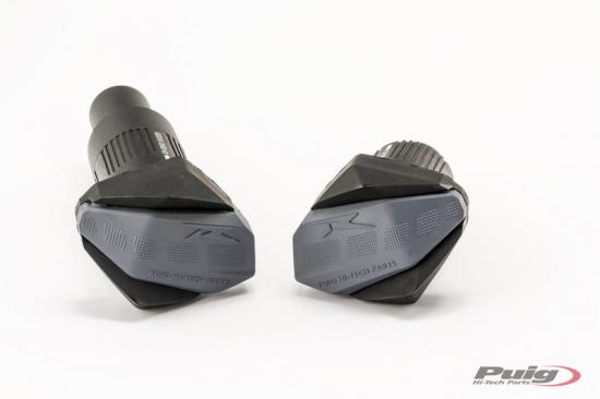 Sturzpads Schutz crash pads passt an Suzuki Dl 650 V-Strom 04-20 schwarz-grau