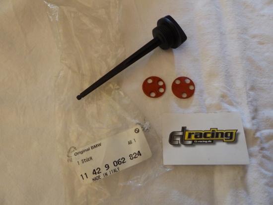 �l-Messstab Kappe oil level dipstick cap passt an Bmw sw-rot