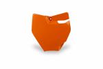 Startnummerntafel Verkleidung number plate cover passt an Ktm Sx 65 16-23 orange