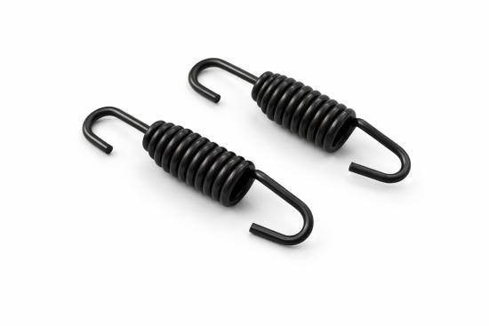 Kr�mmerfedern 2x 57 mm Auspufffedern passt an Ktm Lc4 Exc Sx Sxf Motorrad Moped