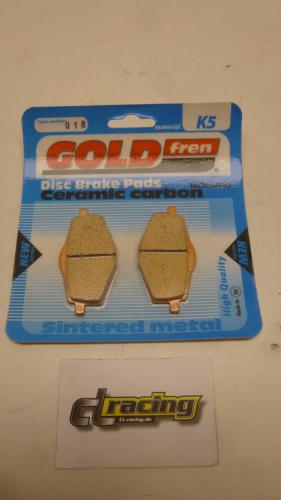 Bremsbelge 018 K5 brake pads passt an Yamaha Rt 180 Tt 225 600 Xt 225 350 600