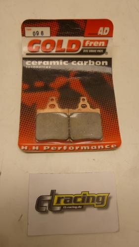 Bremsbelge hinten 096 AD brake pads passt an Ktm Sx 60 65 00-03 passt an Beta