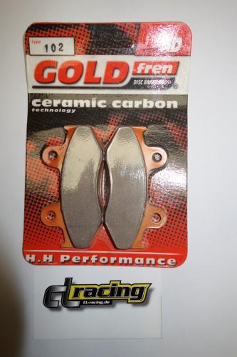 Bremsbelge brake pads passt an Honda Cr 125 84-85 Xl Mtx passt an Suzuki An