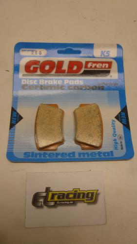 Bremsbelge brake pads passt an Ktm Sxf 450 09-11 505 Xc 450 525 Quad