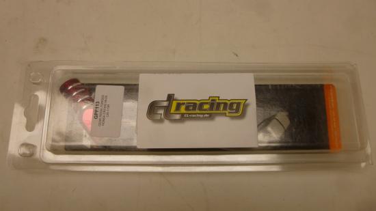 Schalthebel Schaltpedal Pedal shift lever passt an Honda Crf 450 02-04 rot-silb