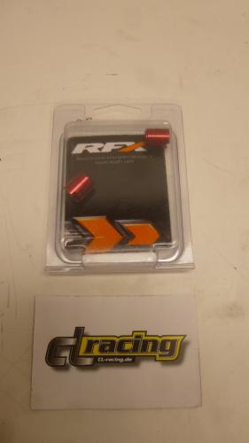 Ventilkappen 2x valve cap Motorrad Enduro Sumo Quad rot