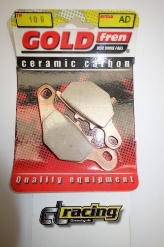 Bremsbelge 109AD vorne Bremse brake pads passt an Suzuki Rm 80 96-97