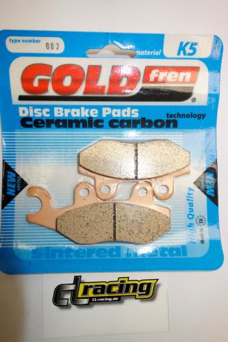 Bremsbelge 002 K5 brake pads passt an Husqvarna passt an Kawasaki Cr 125 Kx Rm