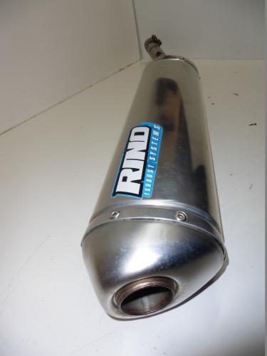 Sportauspuff Schalld�mpfer Endtopf exhaust passt an Husqvarna Te 410 97-99 silb