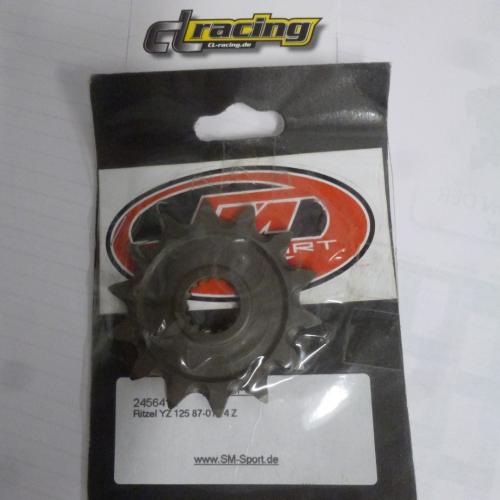 Ritzel 14 Zhne sprocket passt an Yamaha Yz 125 87-01