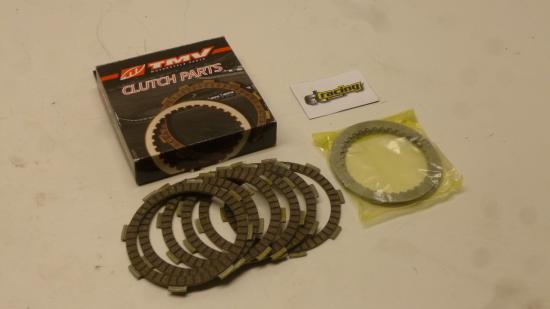 Kupplungsscheiben 6x Stahlscheiben 5x Lamellen clutch disc passt an Kawasaki Kx