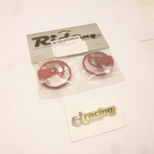 Gabelverstellsystem Kayaba fork adjuster passt an Yamaha Yz Yzf 05-09 rot