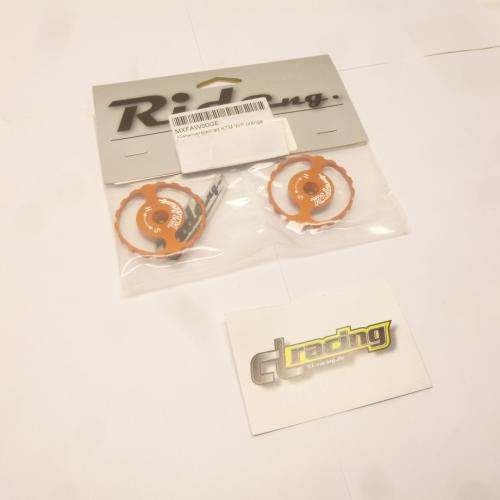 Gabelverstellsystem fork adjuster passt an Ktm Exc Sxf 07-11 orange