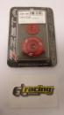 Verschlussschrauben Motor engine plugs passt an Yamaha Wrf 250 450 2003 Yzf rot