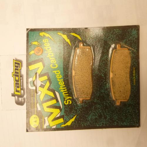 Bremsbelge AD-043 vorn brake pads passt an Yamaha Yz 250 85-88 Tt 250 87-96 350