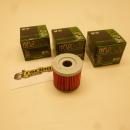 3x Hiflo HF139 lfilter oilfilter passt an Kawasaki Klx Kfx passt an Suzuki Drz