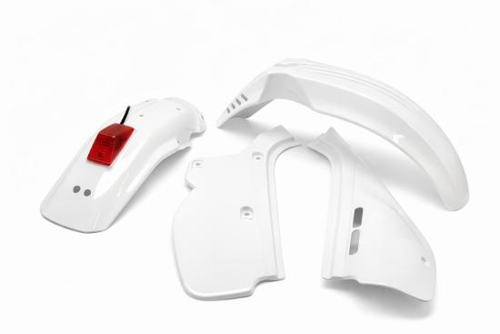 Verkleidungssatz Plastiksatz plastic kit passt an Honda Xr 600 R 88-02 wei�