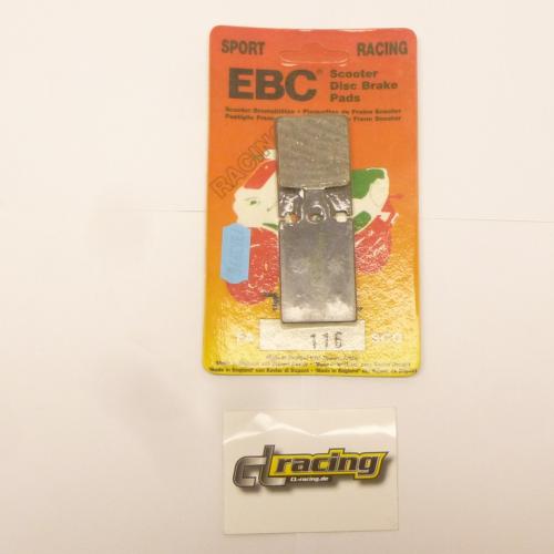 Bremsbelge FA116 brake pads passt an Aprilia Af1 50 passt an Simson Schikra 125