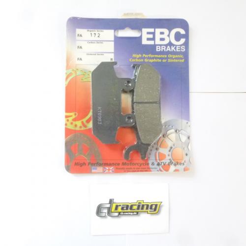 Bremsbelge FA172 brake pads passt an Yamaha Xt 600 90-03 Xtz 660 H Tenere 91-98
