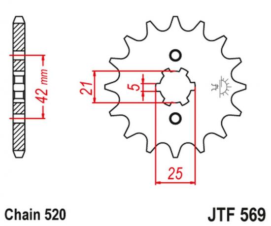 Ritzel 18 Zhne sprocket passt an Kawasaki Kl Klx Kx Z passt an Yamaha Dt Rd Sr