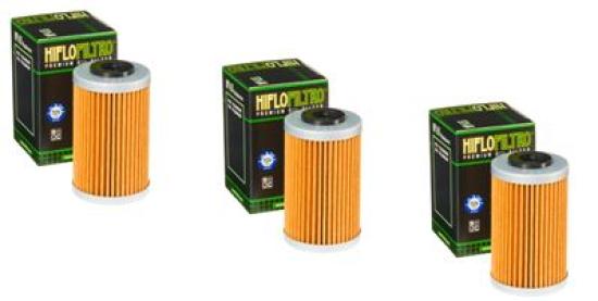 3x Hiflo HF655 lfilter oilfilter passt an Ktm Exc 450 12-16 passt an Husaberg