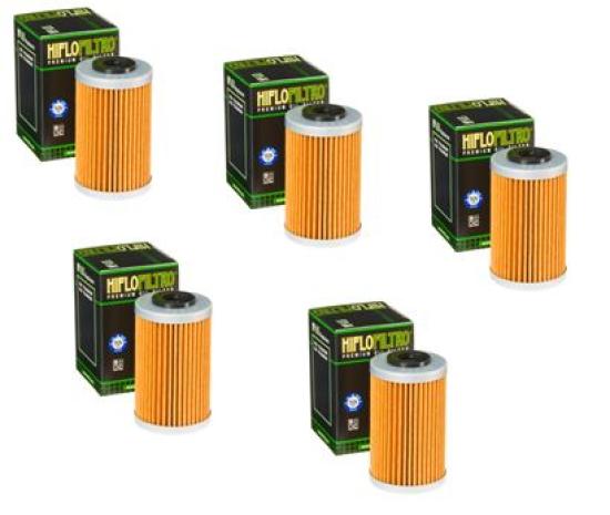 5x Hiflo HF655 �lfilter oilfilter passt an Ktm Exc 450 12-16 passt an Husaberg