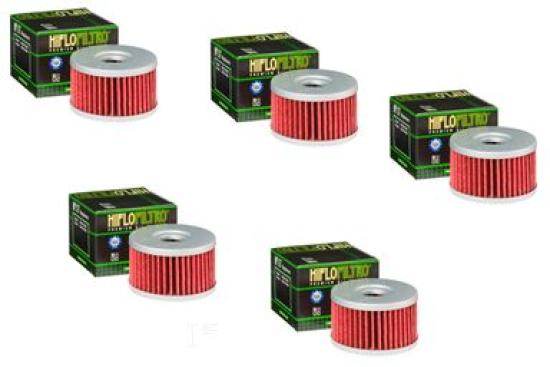 5x Hiflo HF137 lfilter oilfilter passt an Suzuki Dr 500 600 passt an Sachs 650