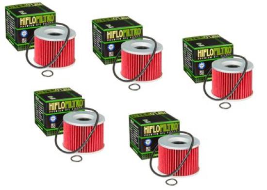 5x Hiflo HF401 lfilter oilfilter passt an Benelli Gts passt an Honda Cb El Fz