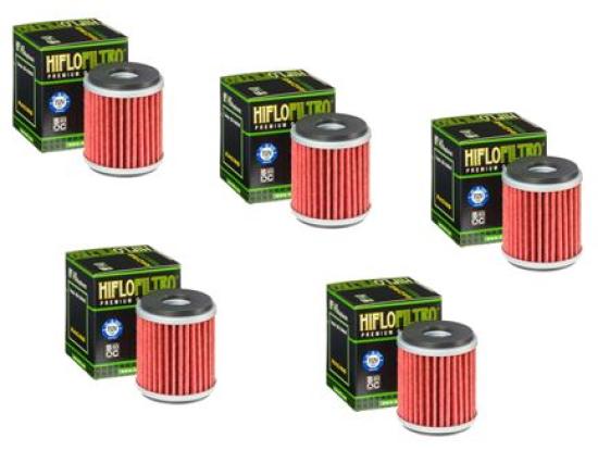 5x Hiflo HF140 lfilter oilfilter passt an GasGas Ec passt an Yamaha Wr Xt Yfz