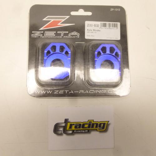Achsblcke axle blocks passt an Honda Crf Cr-f Cr150f R 2007 blau
