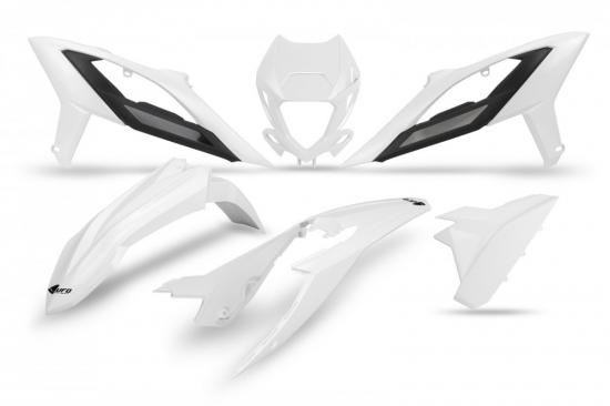 Verkleidungssatz Plastiksatz plastic kit passt an Beta Rr 250 300 450 23-24 wei