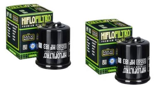 2x Hiflo HF183 lfilter oilfilter passt an Vespa passt an Aprilia Arrecife Sonar