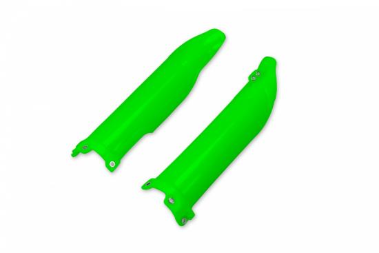 Gabelschutz Gabelprotektoren fork passt an Kawasaki Kxf Kx250f Kx450f 09-25 grn