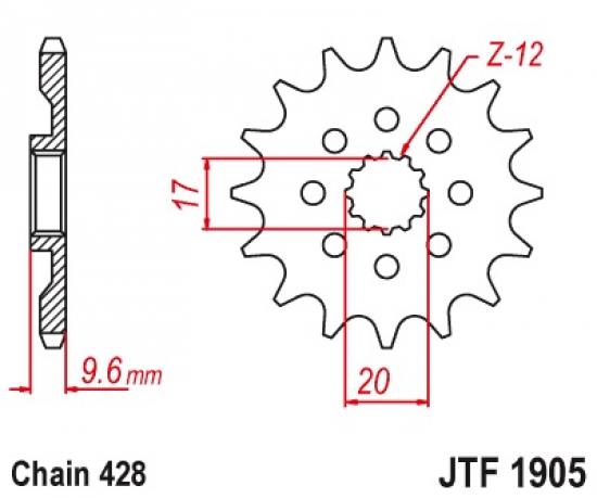 Ritzel 13 Zhne sprocket passt an GasGas Mc passt an Husqvarna Tc passt an Ktm 